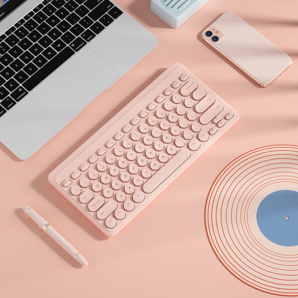 Bow Notebook Wireless Keyboard Mute USB – Bild 3