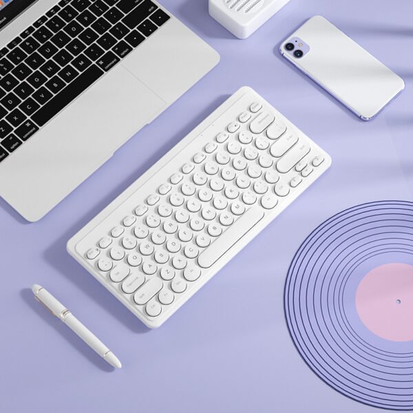 Bow Notebook Wireless Keyboard Mute USB – Bild 2