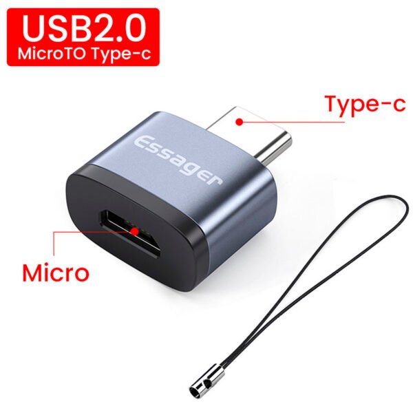 TypeC To USB3.0 Female Adapter For Mobile Phone External U Disk – Bild 3