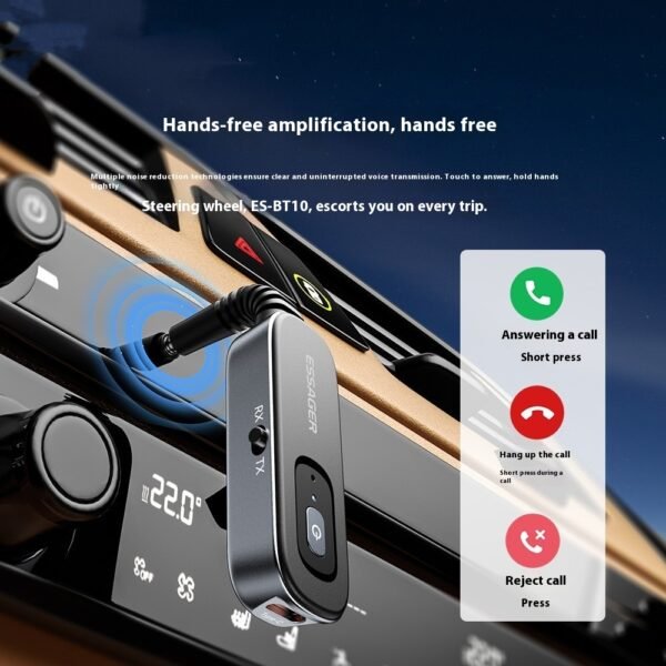 Two-in-one Bluetooth Receiver Transmitter – Bild 2