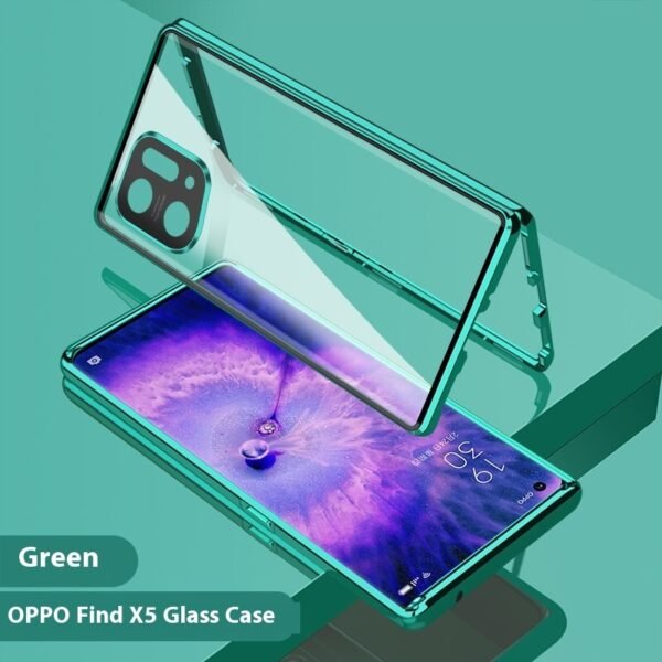 Phone Case Magnetic King Double-sided Glass Protection – Bild 3