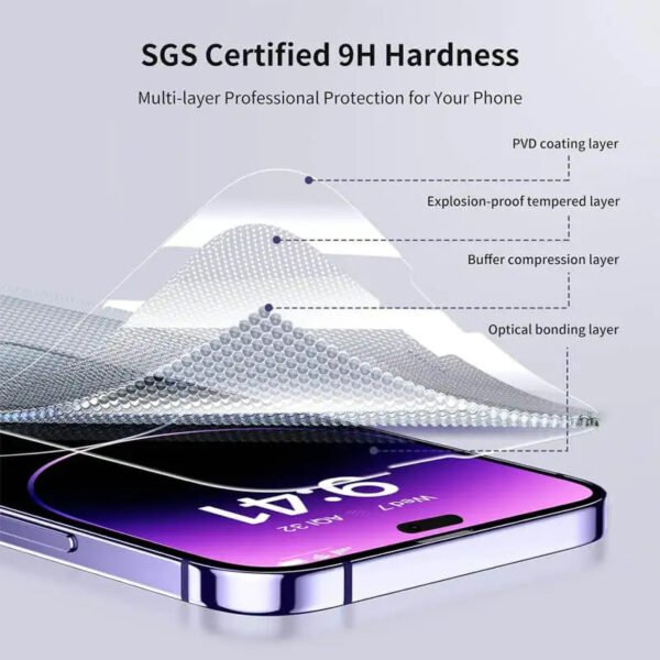 Tempered Film Full Screen 15 Silk Screen X Two Strong Xs HD 12 Mobile Phone Film – Bild 3