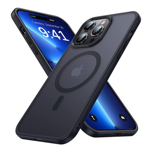 Phone Case Frosted Skin Feeling Inner Airbag Drop-resistant Applicable Iphone15pro Max Magnetic Protective Shell – Bild 6