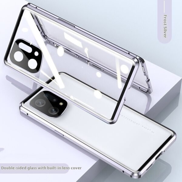Phone Case Magnetic King Double-sided Glass Protection – Bild 2