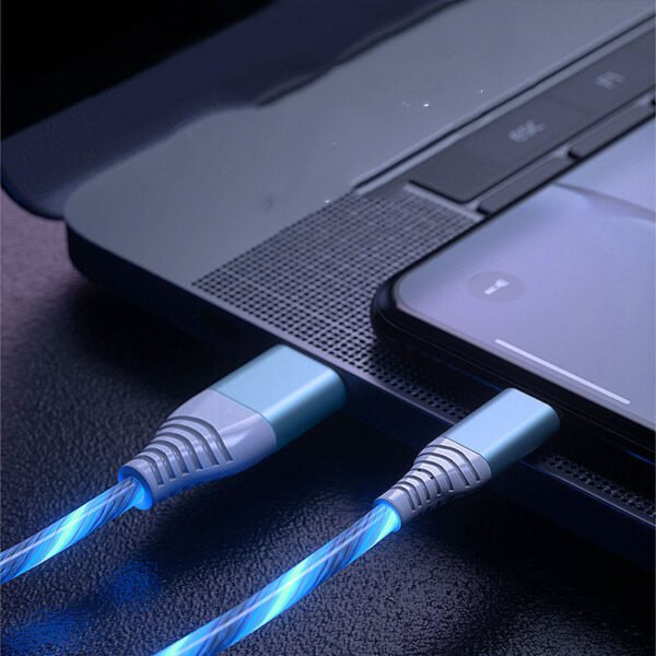 USB charging and lighting data cable – Bild 2