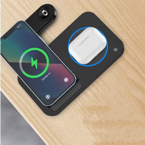 Folding Three-in-one Wireless Charging Stand – Bild 2