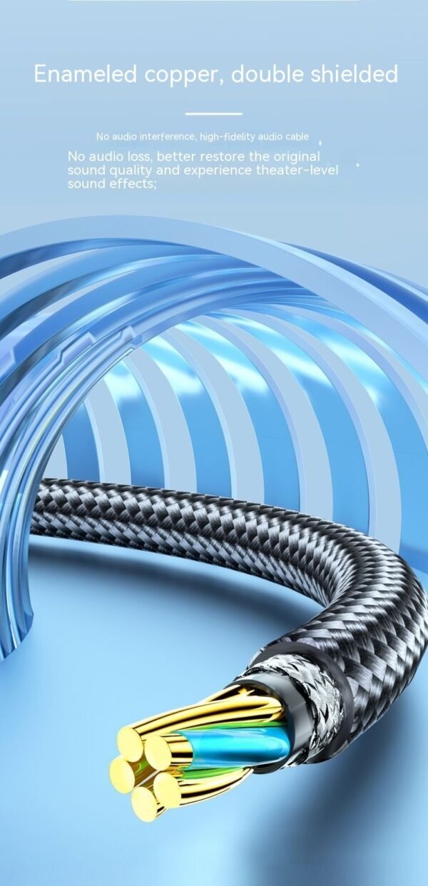 35mm Public-to-public Audio  Vehicle-mounted Sound Equipment For Cellphone Cable – Bild 9