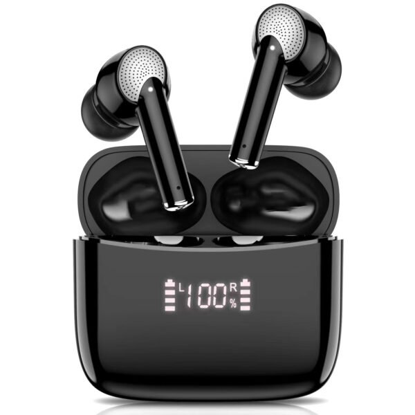 Touch Control Bluetooth Mini Earphones for Sports Music Stereo Digital Display in-ear Wireless Earbuds – Bild 7