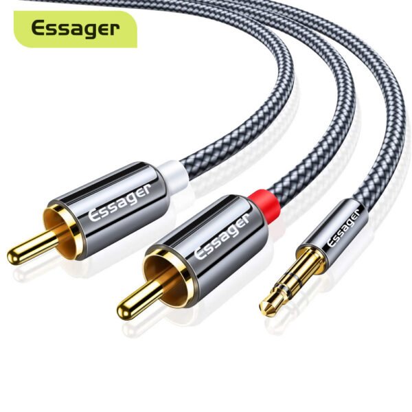 Audio Patch Cord Computer Headset Mobile Phone – Bild 5