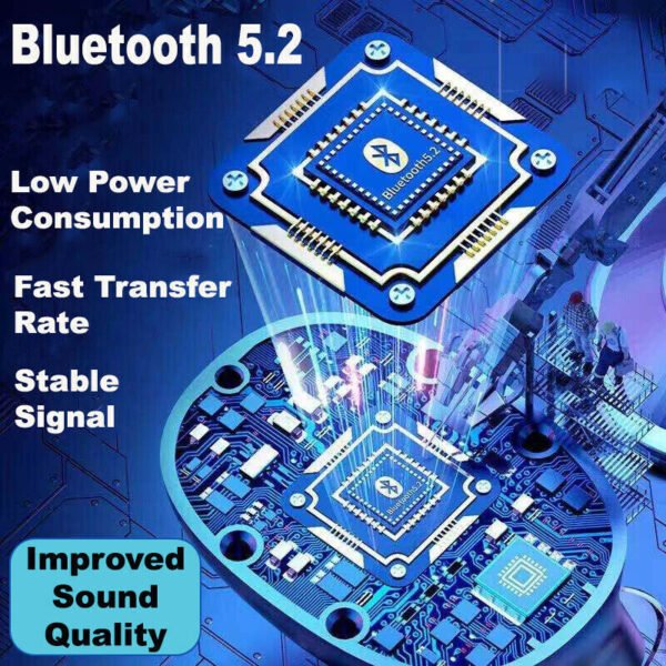TWS Wireless 5.1 Waterproof Bluetooth Sports Waterproof Earphones – Bild 7