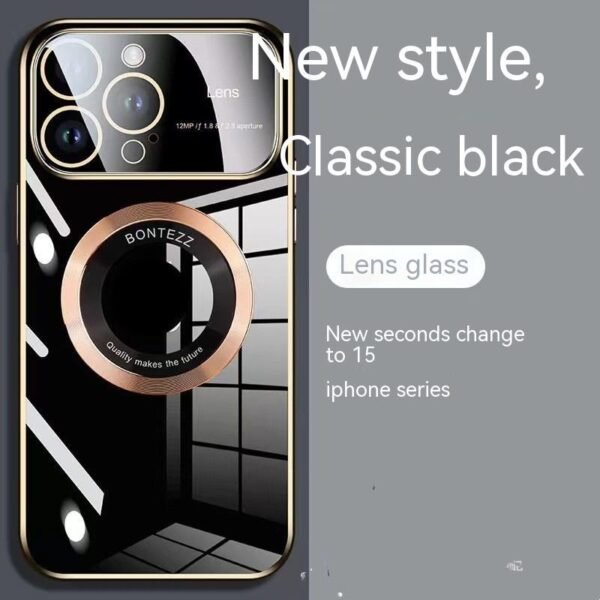 Apple 14 Phone Case Seconds To 15 Large Windows Baked Porcelain Without Logo Magnetic Suction Simple High – Bild 10